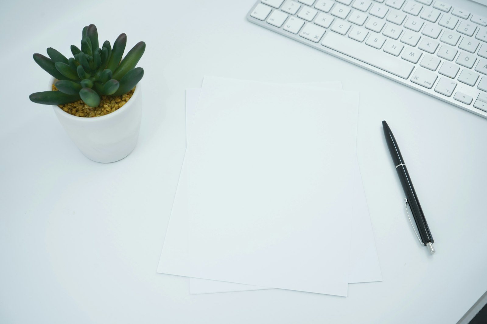 A person signing a document