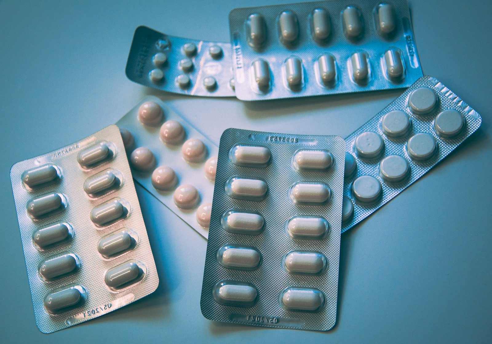 Tablets in a blister pack